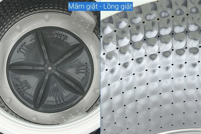 Máy Giặt Lồng Đứng Aqua 10 kg Dẫn Động Trực Tiếp AQW-DRI0IGT.BK